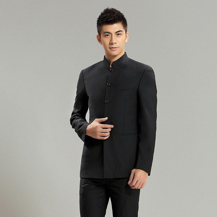 Casaco blazer casual de negócios para homem Neil