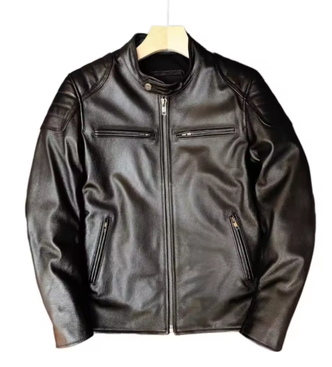 Jachetă clasică din piele de vacă, pentru stratul exterior