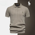 Elegant strikket polo-T-shirt™