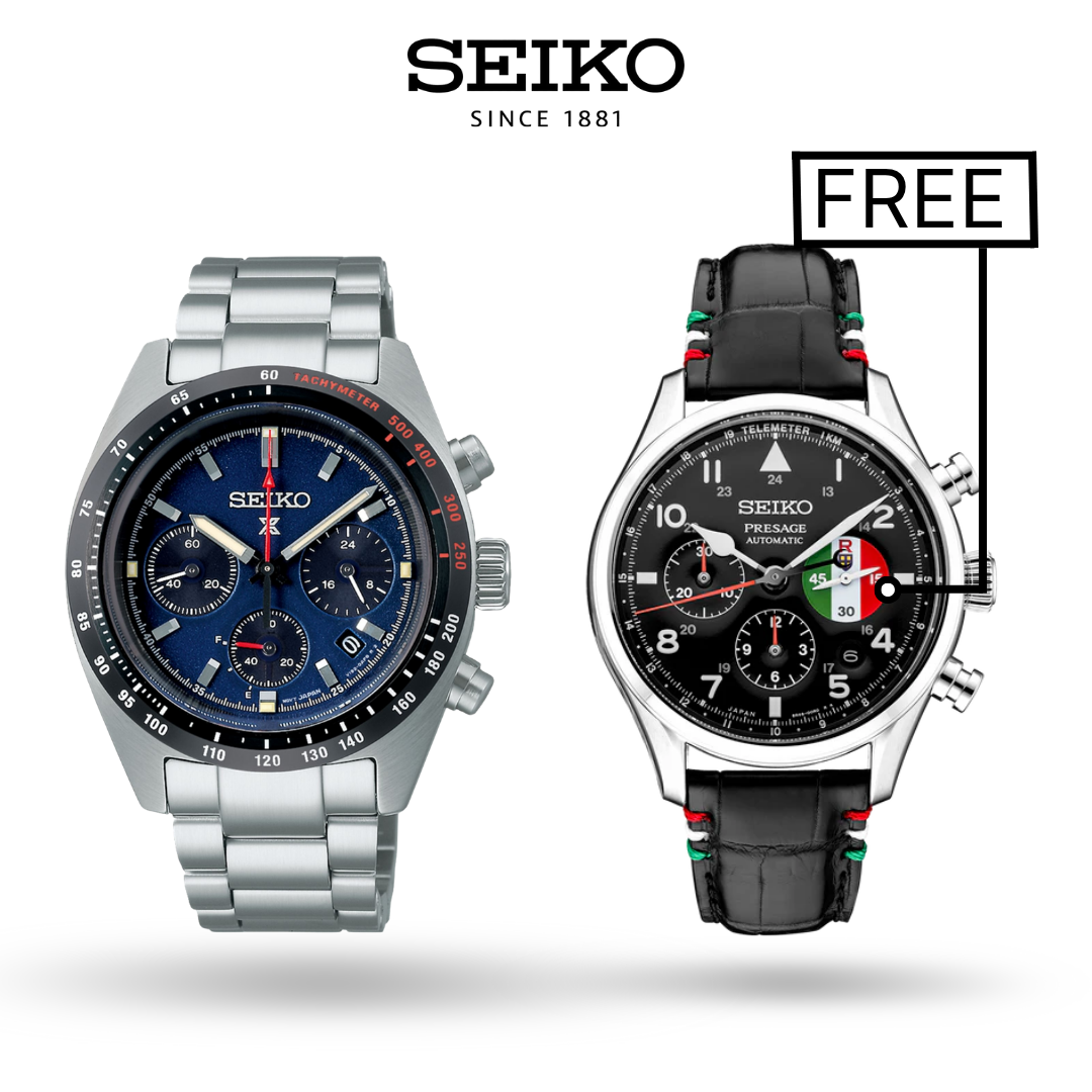 SEIKO Imperial Chronos + SEIKO Classic Italy (GRATIS)