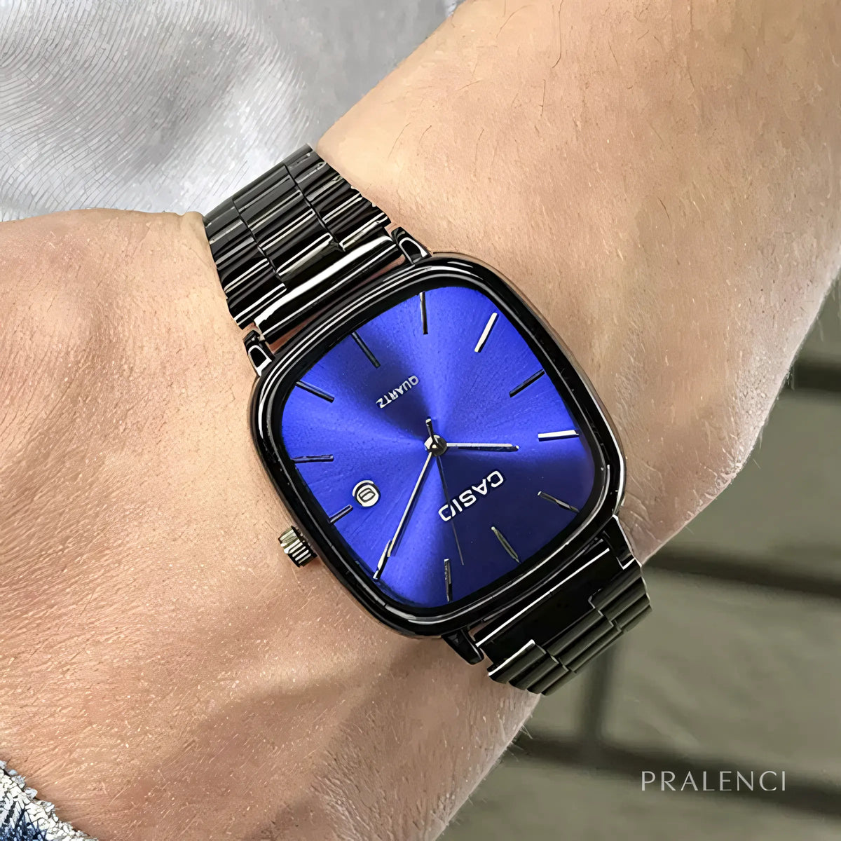 С А Ѕ I О Montre luxueuse de 36 mm - Résistante à l’eau | Acier transféré