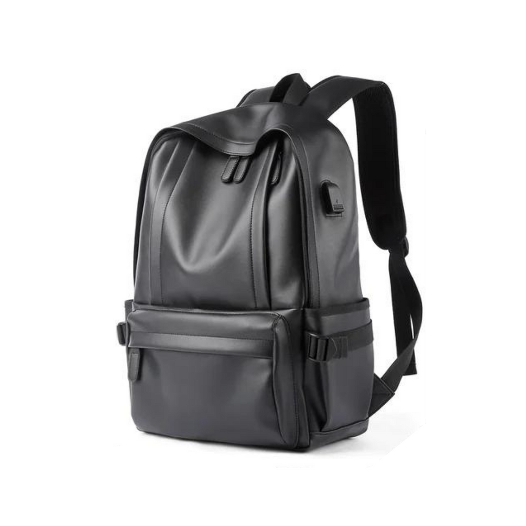 Sac à dos imperméable pour homme en cuir