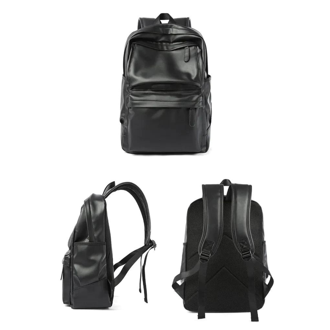 Sac à dos imperméable pour homme en cuir