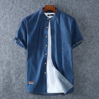 Cămașă bărbătească din denim Lisbon
