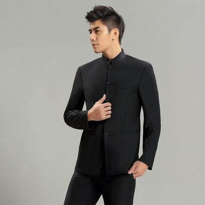 Casaco blazer casual de negócios para homem Neil