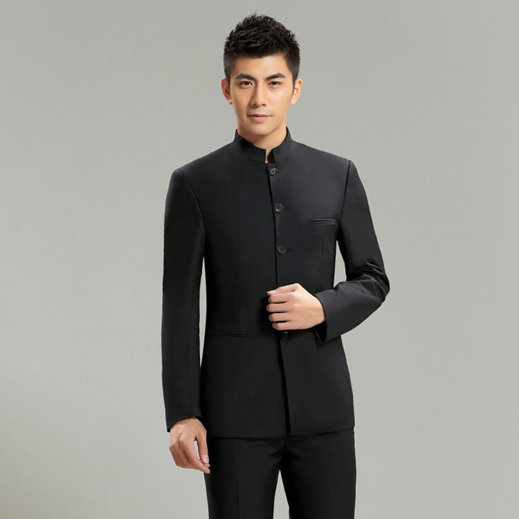 Casaco blazer casual de negócios para homem Neil