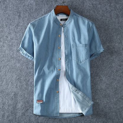 Cămașă bărbătească din denim Lisbon