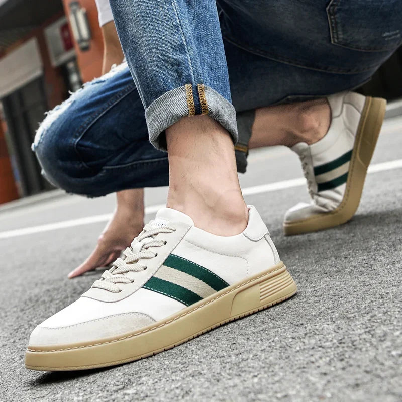 Sneaker in pelle Luca Verdi
