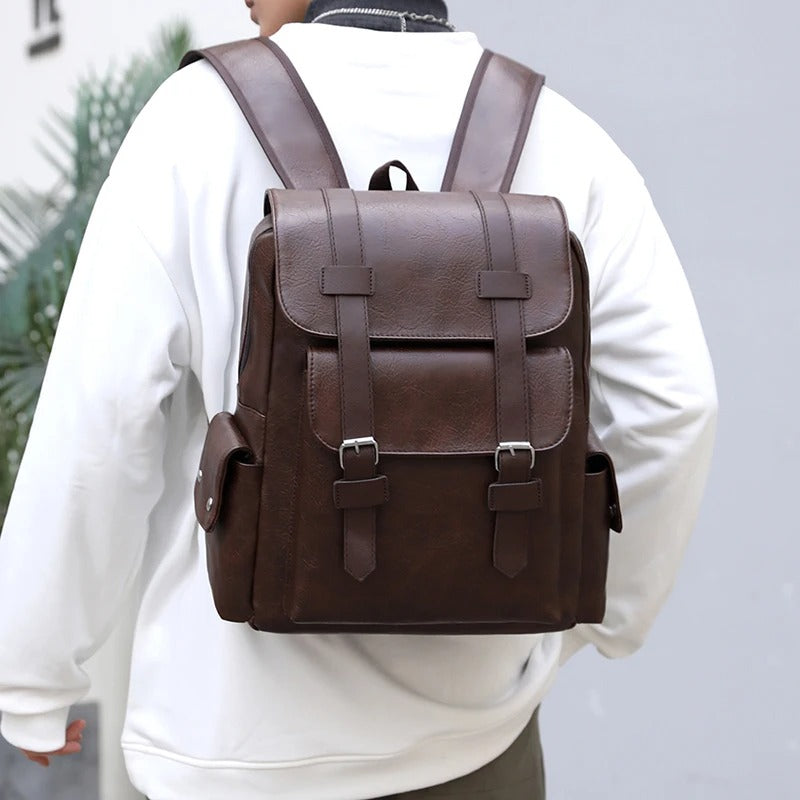 ヴィンテージスタイル メンズレザーバッグ
