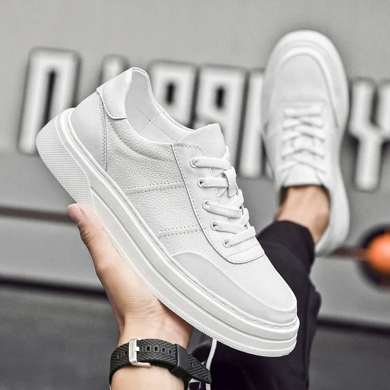 Sneaker in vera pelle Rocc