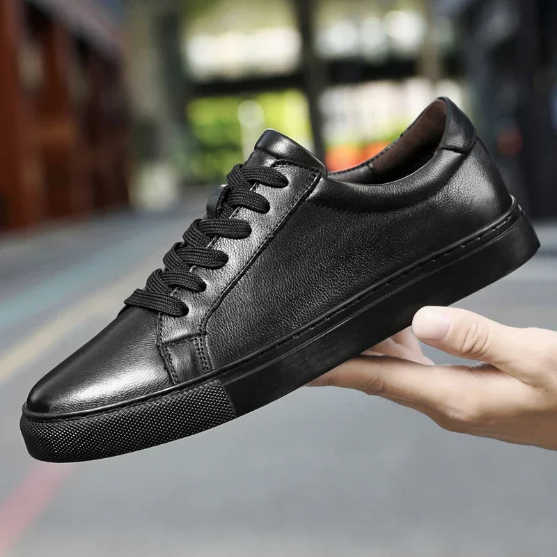 Klasyczne buty z prawdziwej skóry