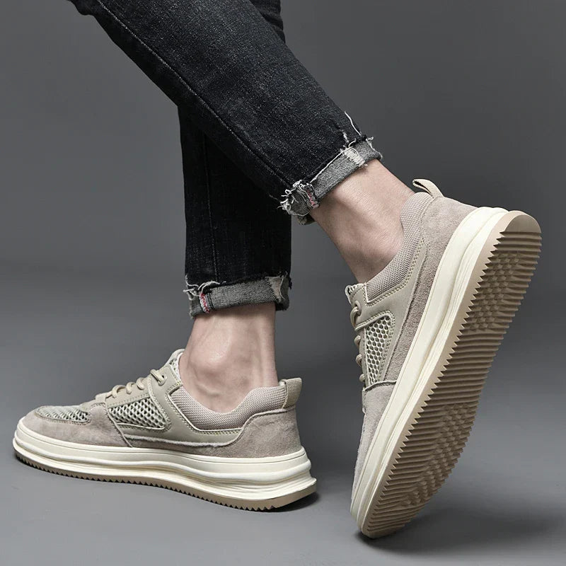 Baskets en cuir véritable Shadow