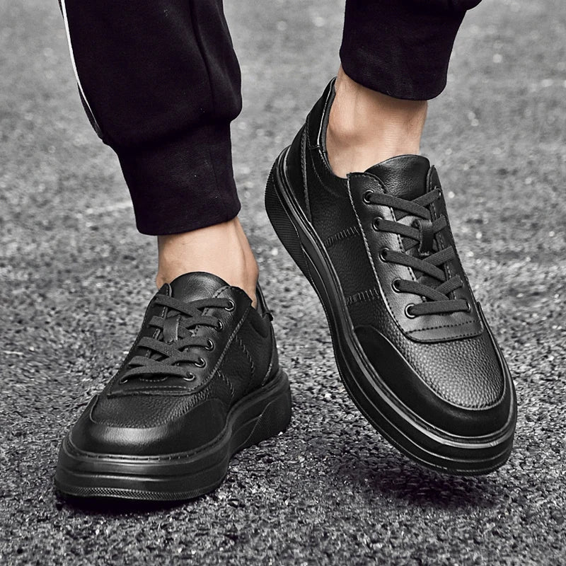 Sneaker in vera pelle Rocc