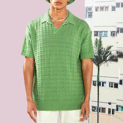 Polo de malha Vinthentic Giovani para homem