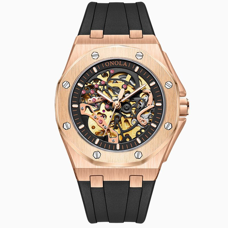 Reloj Skeleton Oak