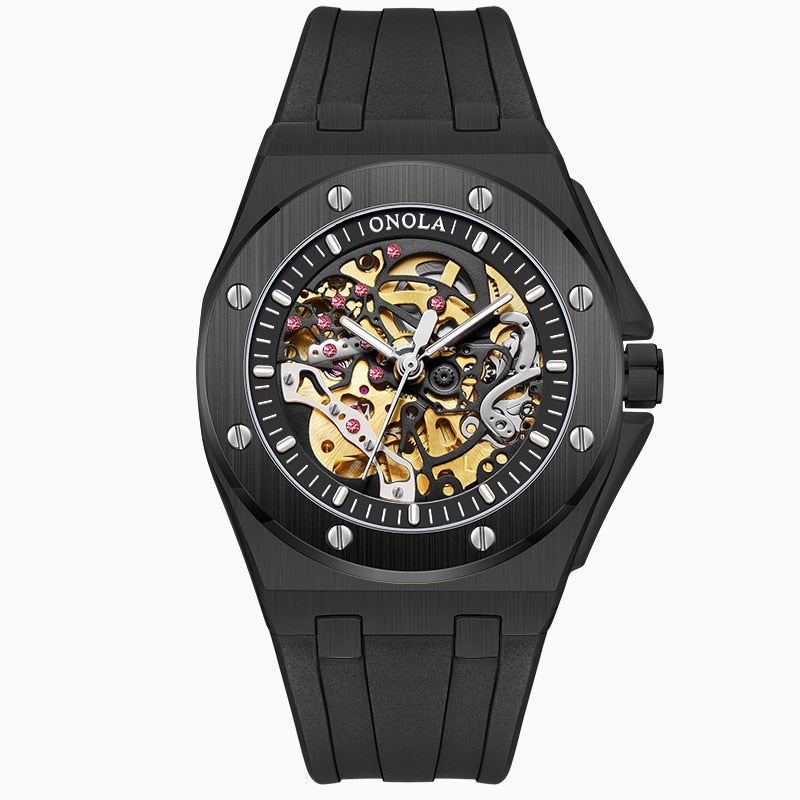 Reloj Skeleton Oak