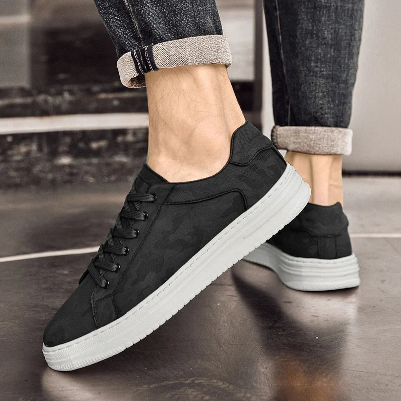 Zapatillas George de cuero genuino