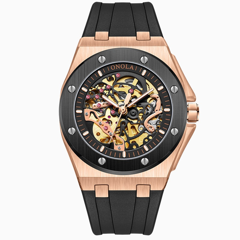 Reloj Skeleton Oak