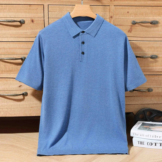 Camille Pissarro premium-poloshirt i uld