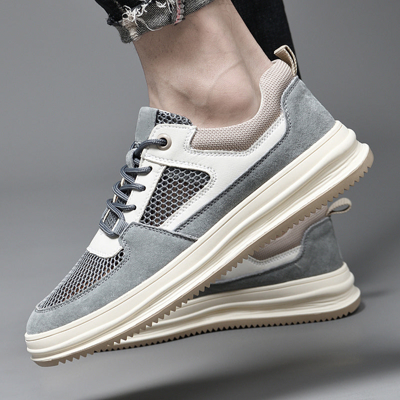Baskets en cuir véritable Shadow
