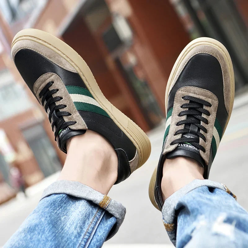 Sneaker in pelle Luca Verdi
