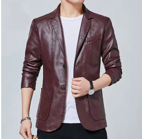 Δερμάτινο μπουφάν Raining Man
