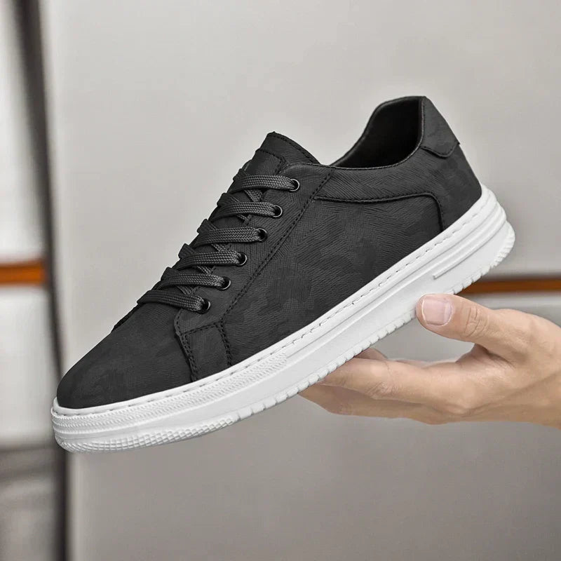 Zapatillas George de cuero genuino