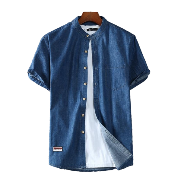 Cămașă bărbătească din denim Lisbon