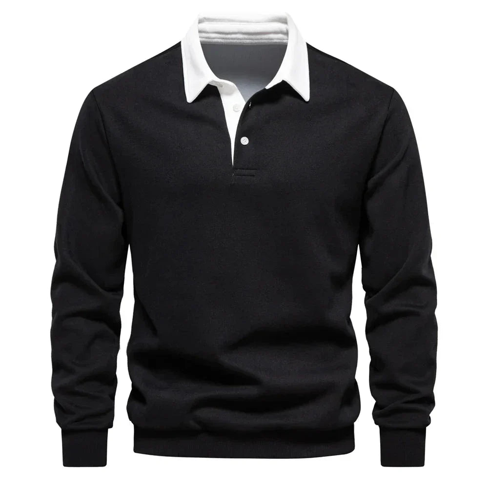 Foxley - Polo Neck Light Sweatshirt