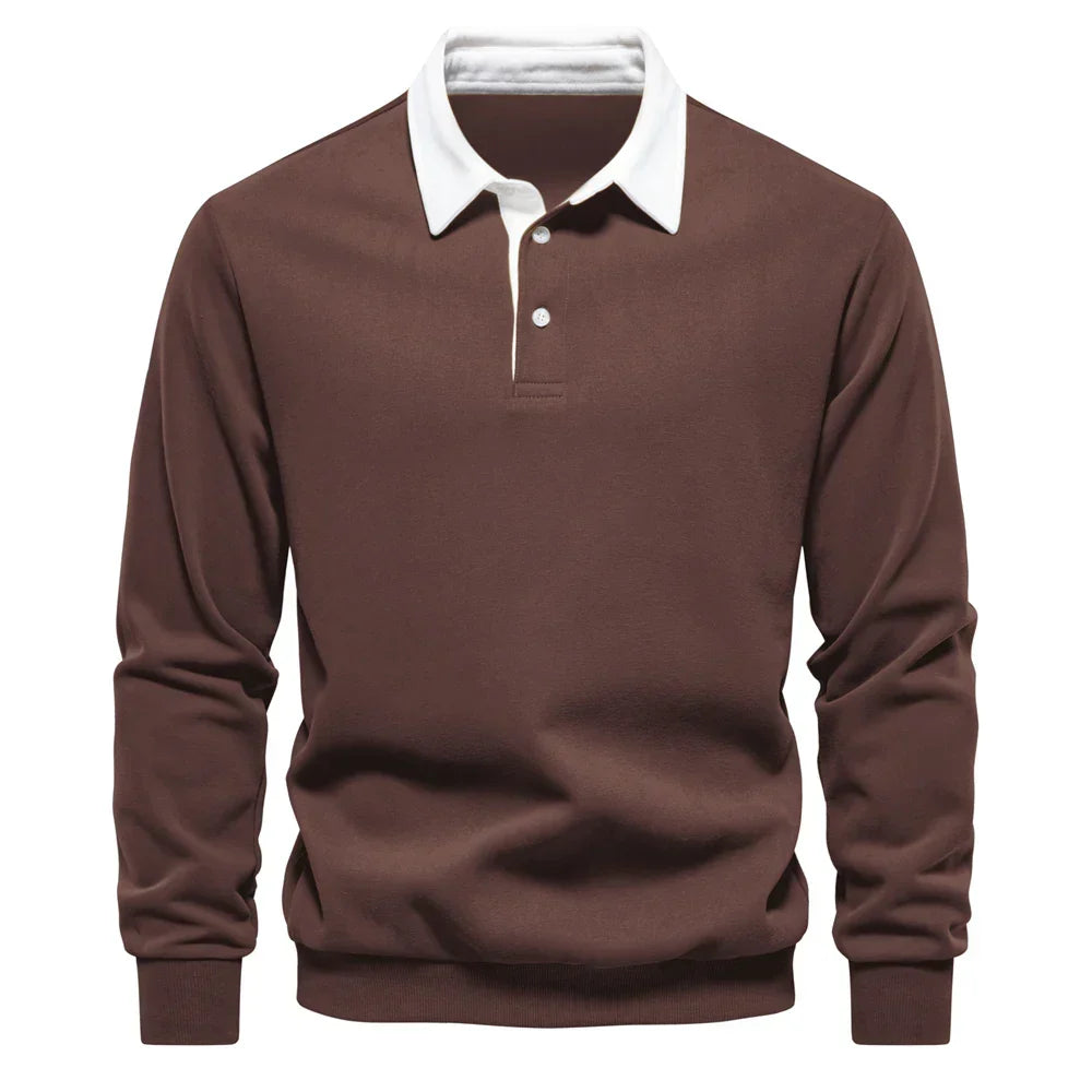 Foxley - Polo Neck Light Sweatshirt