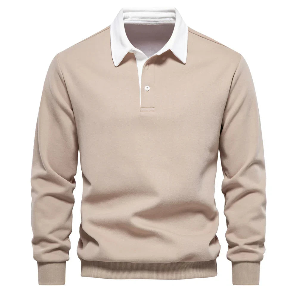 Foxley - Polo Neck Light Sweatshirt