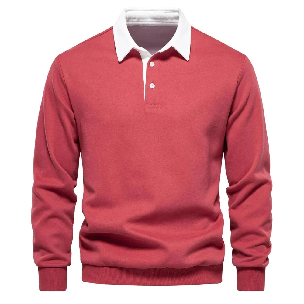 Foxley - Polo Neck Light Sweatshirt