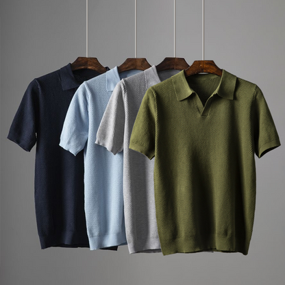 Milford – Textured Polo Shirt