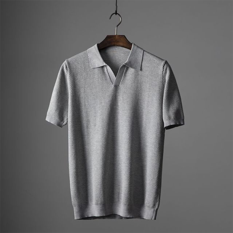 Milford – Chemise polo texturée