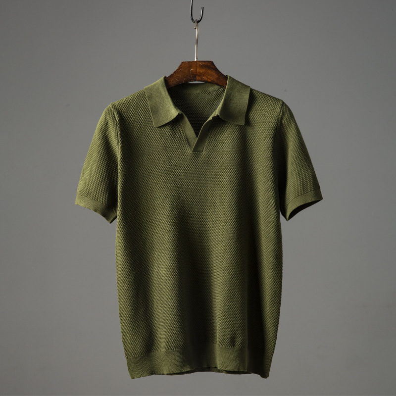 Milford – Chemise polo texturée