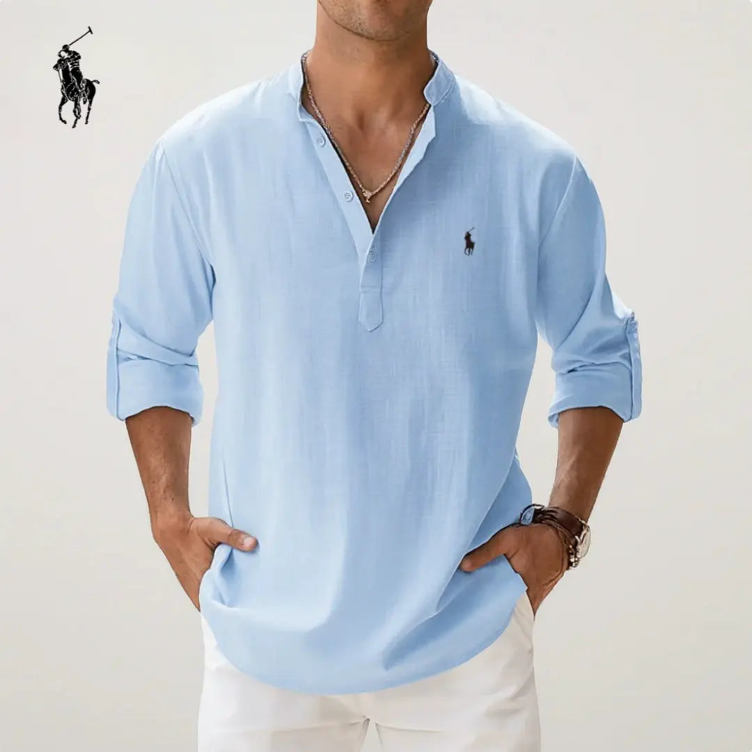 Pellavainen slim fit -paita™