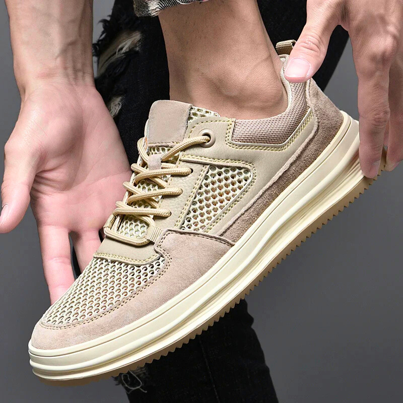 Baskets en cuir véritable Shadow
