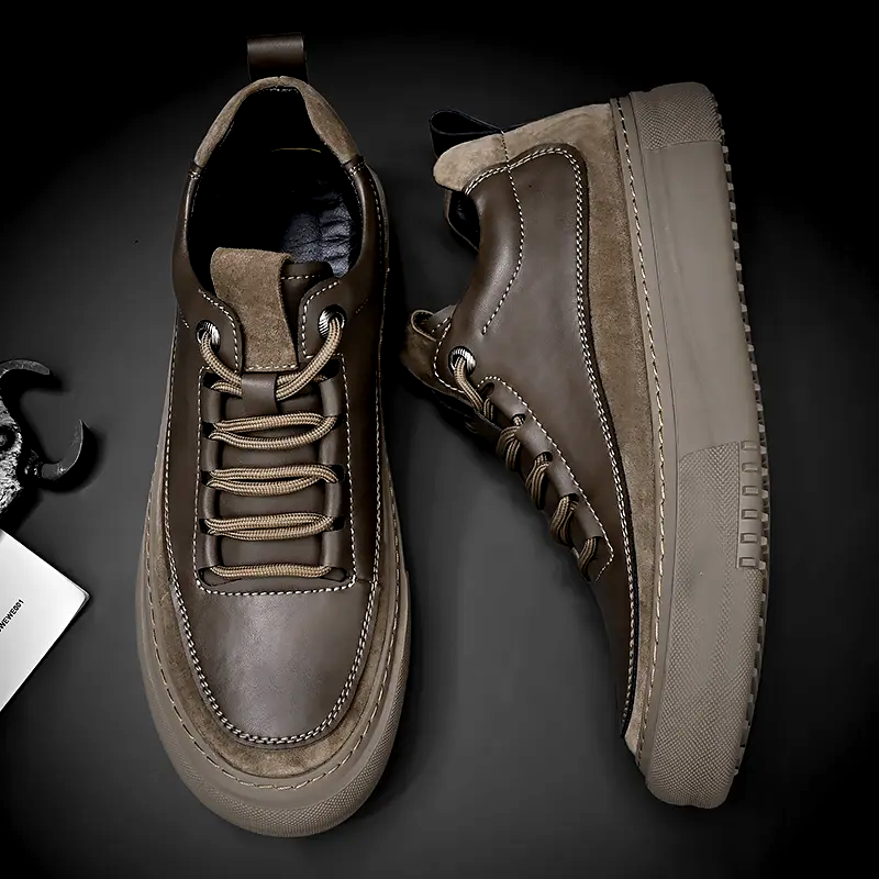 Zapatos de cuero genuino Rico