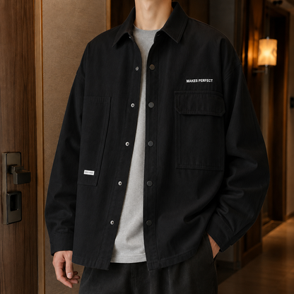 Bunda z bavlnenej zmesi