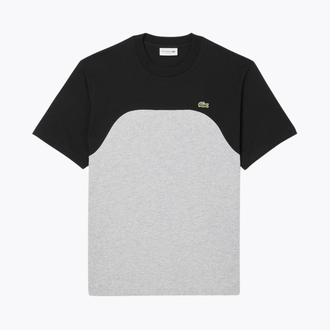 Camiseta LC de punto de algodón con bloques de color