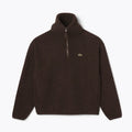 LC Polar-fleece-sweatshirt med høj lynlåshals