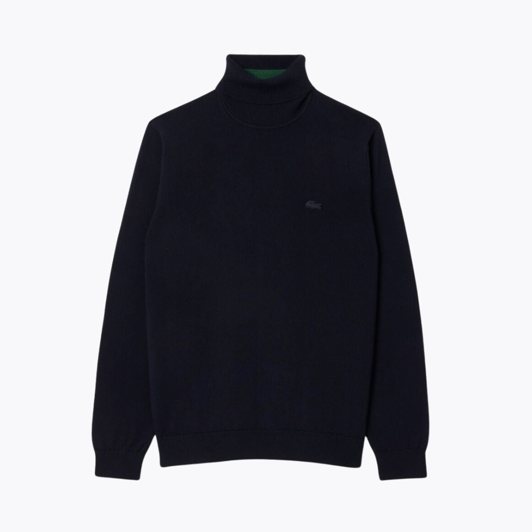 LC Rullekravesweater i merinould