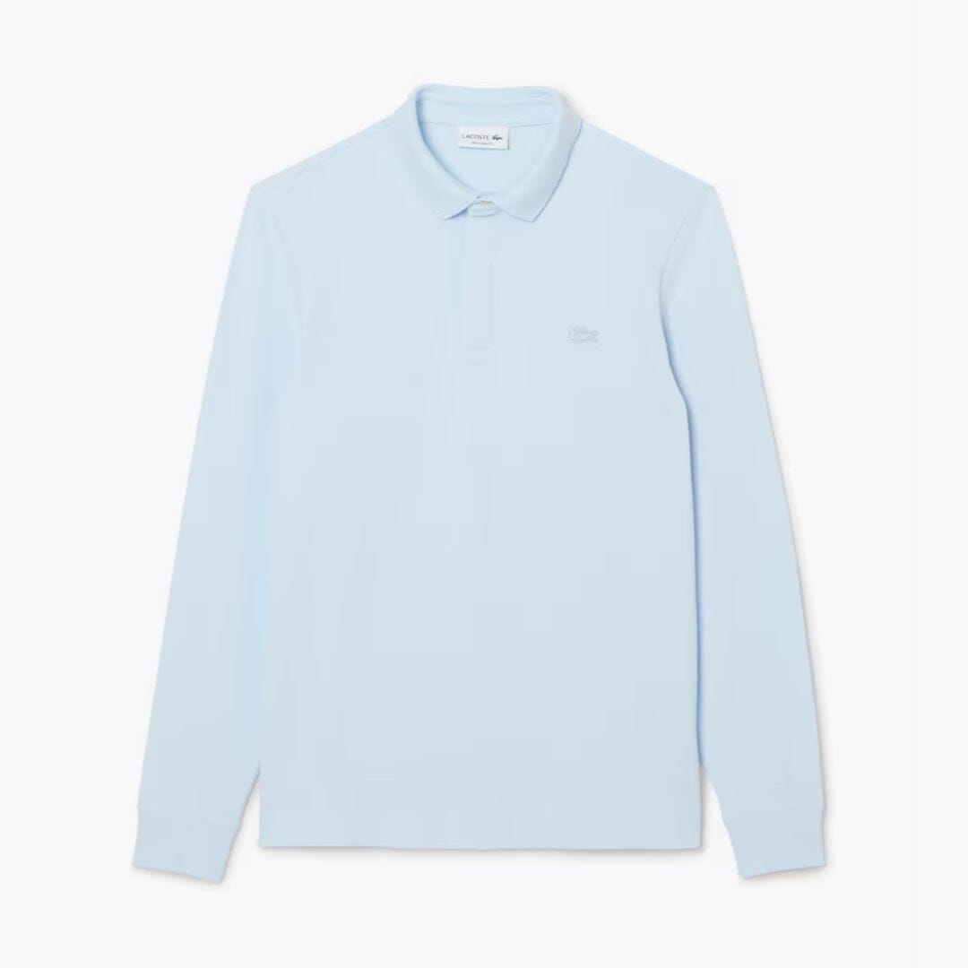 LC Poloshirt i piqué med stretch og almindelig pasform i Paris