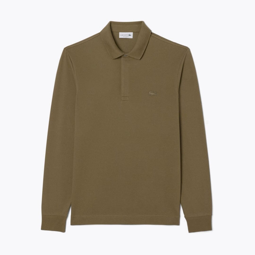LC Poloshirt i piqué med stretch og almindelig pasform i Paris