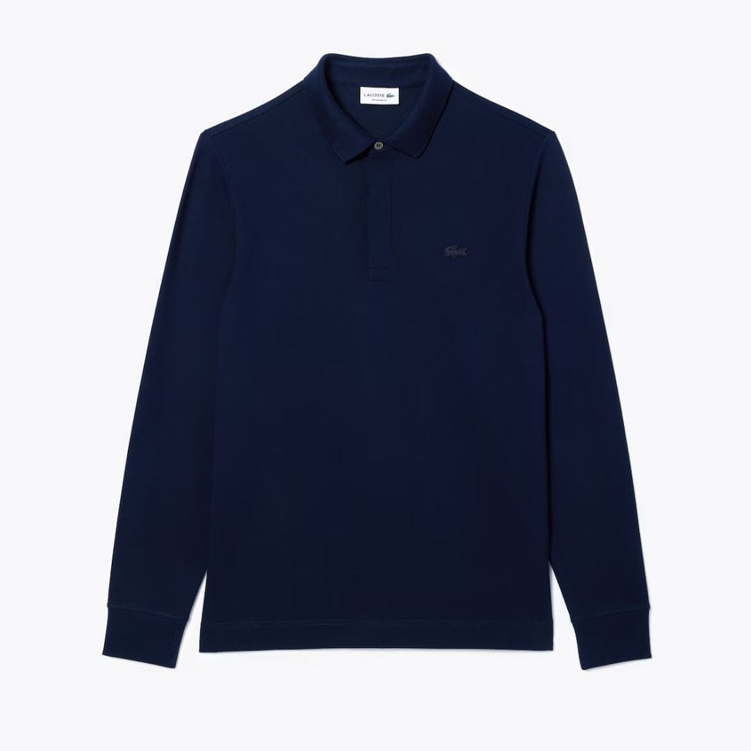 LC Poloshirt i piqué med stretch og almindelig pasform i Paris