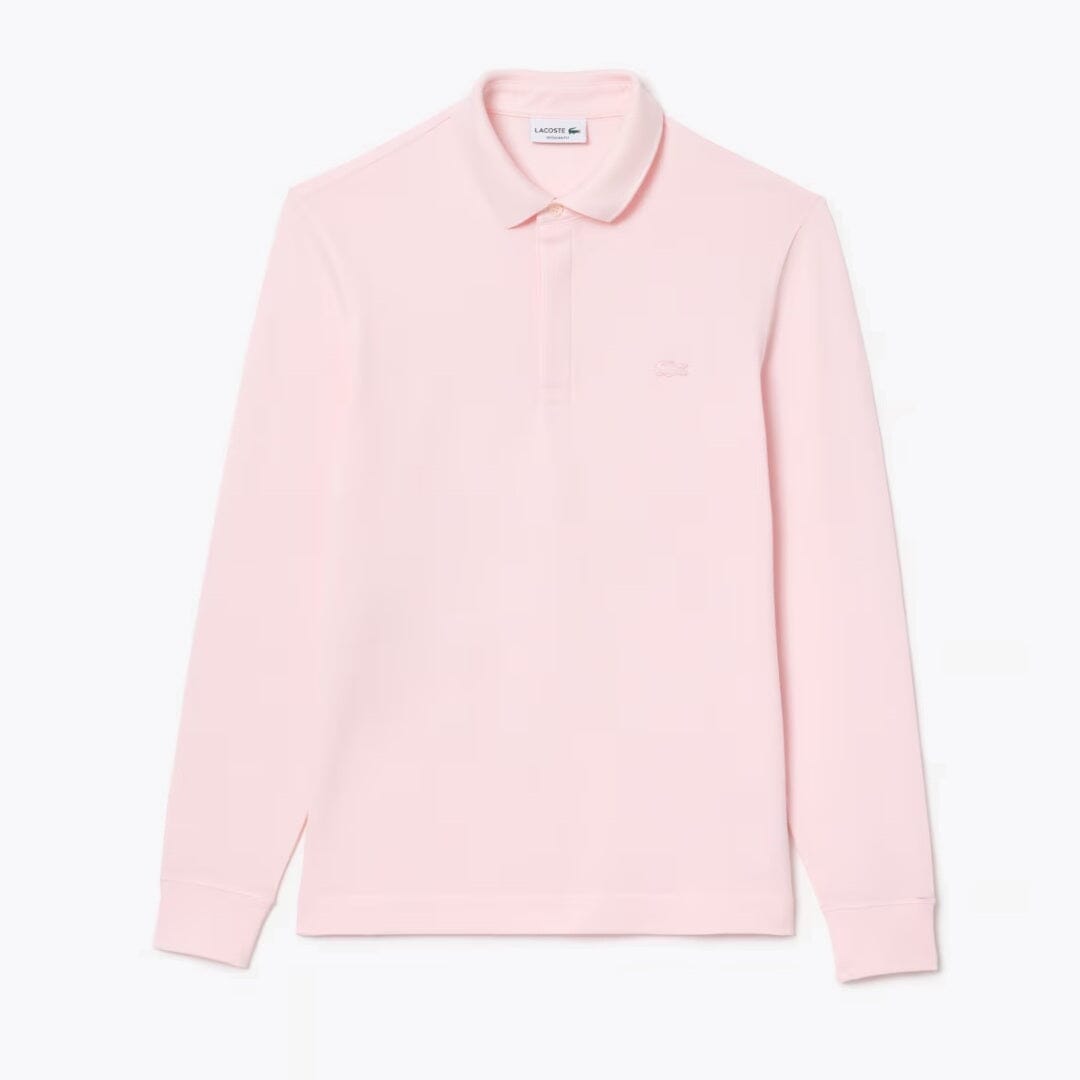 LC Poloshirt i piqué med stretch og almindelig pasform i Paris