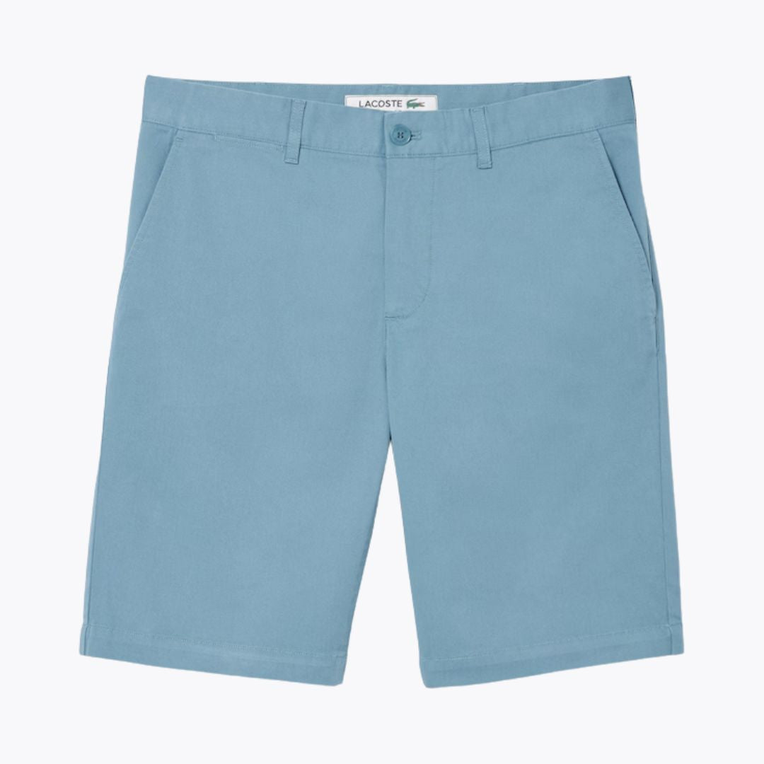 LC chino-shorts i slim fit med strækbart bomuld