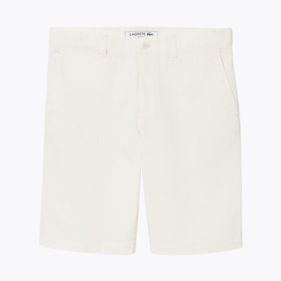 LC chino-shorts i slim fit med strækbart bomuld