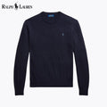 RL Pullover aus Baumwoll-Kaschmir mit Rundhalsausschnitt