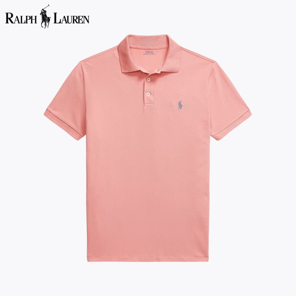 RL Custom Slim Fit Stretch Mesh Polo Shirt